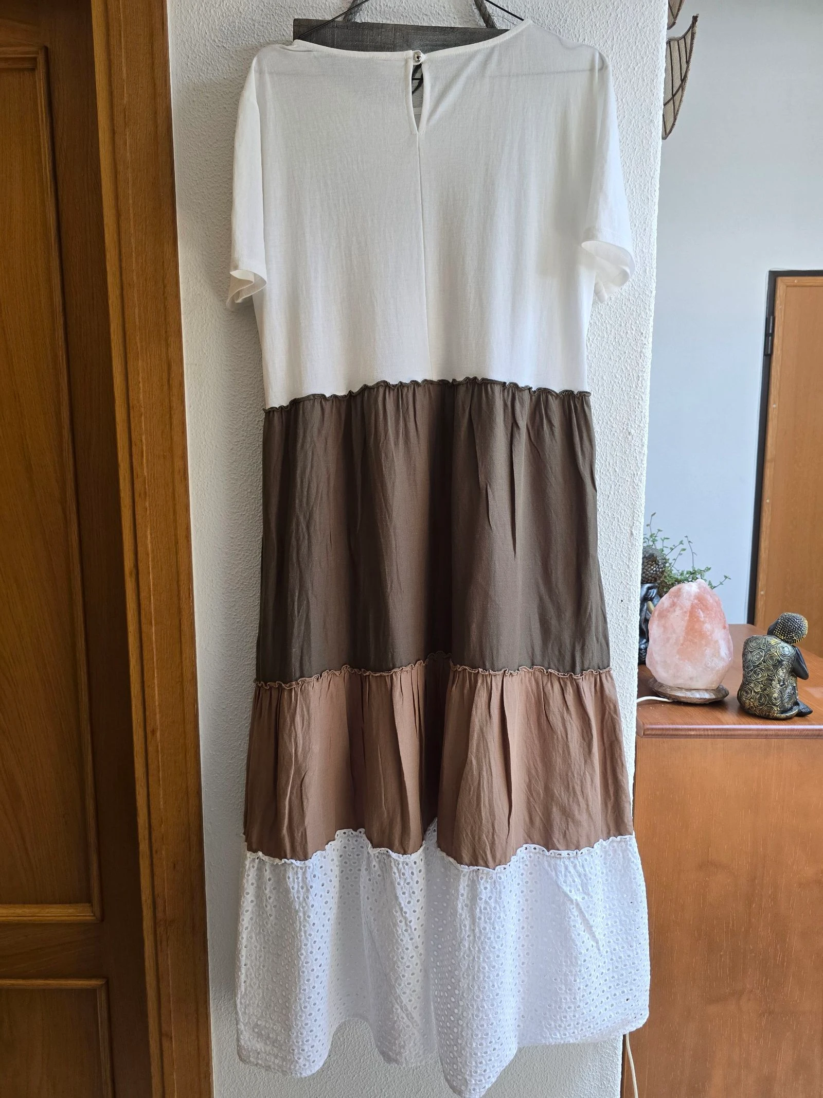 Vestido largo Stessa con bordado Inglés L – photo 3